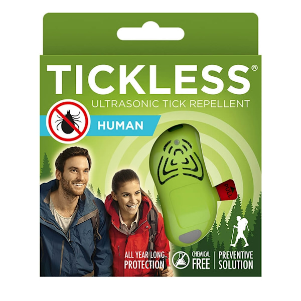 TICKLESS Flåtbeskyttelse Human Grøn
