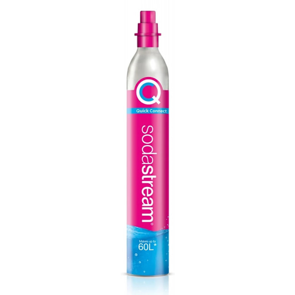 SodaStream hiilihapotussylinteri Quick Connect -tekniikalla varustettuna