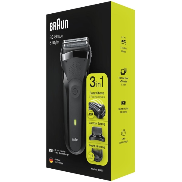 Braun Rakapparat Serie 3 Shave&Style 300BT