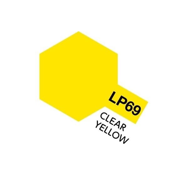 Tamiya Lacquer Paint LP-69 Clear Yellow (Gloss) Gul