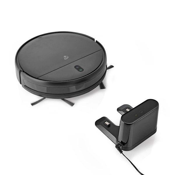 Nedis SmartLife Robot Dammsugare | Slumpmässigt | Wi-Fi | Kapacitet insamlingsreservoir: 0.2 l | Automatisk laddning | Maximal användningstid: 110 min