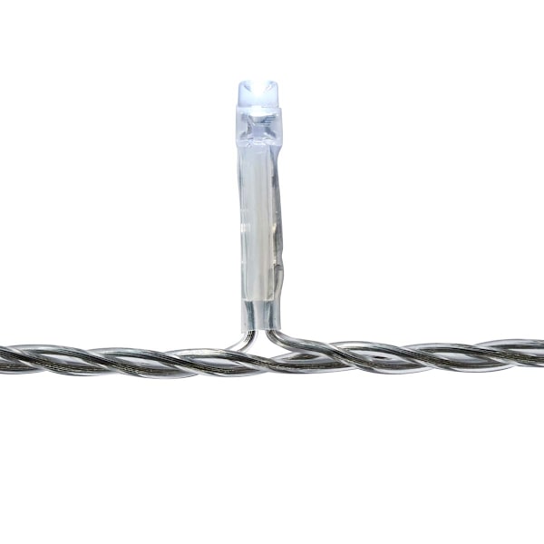 Nedis Dekorativa Istapps ljus | 360 LED's | Kall Vit | 9.00 m | Ljuseffekter: 7 | Strömadapter