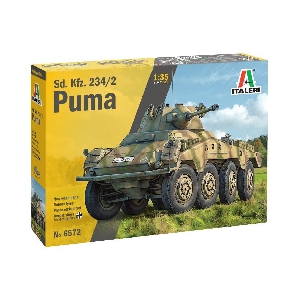 ITALERI 1:35 Sd.Kfz 234/2 Puma