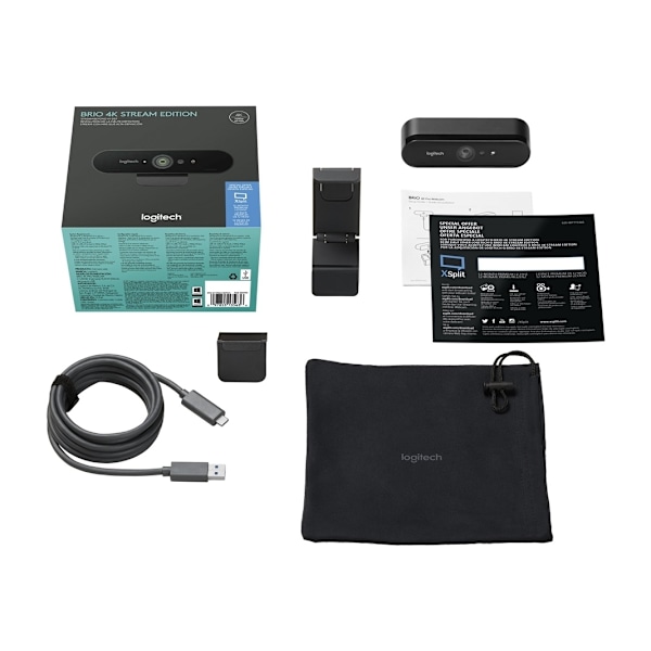 Logitech BRIO STREAM 4096 x 2160 webbkamera