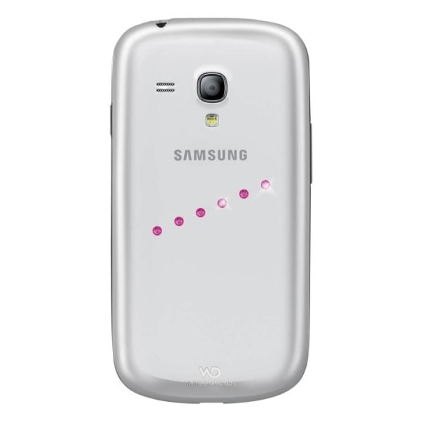 WHITE DIAMONDS Sash Ice Pink Samsung S3 Mini Suoja Rosa
