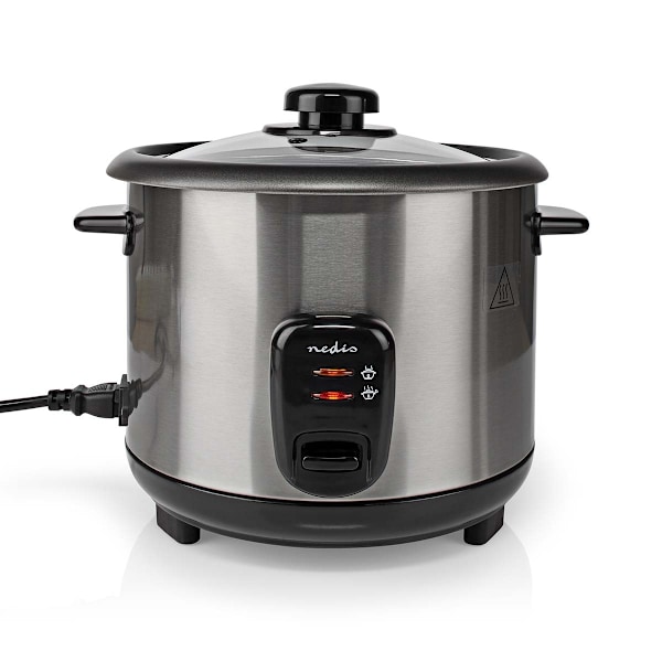 Nedis Riskokare | 1.5 l | 500 W | Non-stick beläggning | Avlägsningsbar skål | Automatisk avstängning