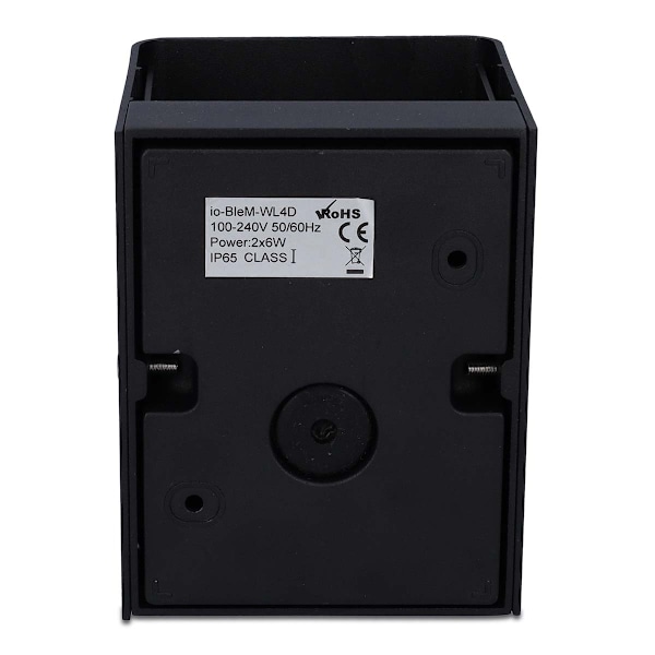 Nedis Smartlife udendørs lys | 2 x 270 lm | Zigbee 3.0 | 12 + 4 W | RGB / Varm Hvid | 2700 K | Aluminium | Androidâ„¢ / IOS