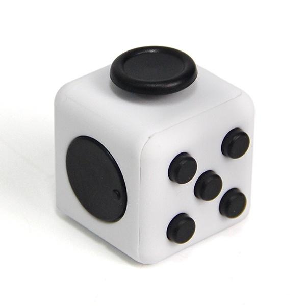 Fidget Cube, Valkoinen/Musta
