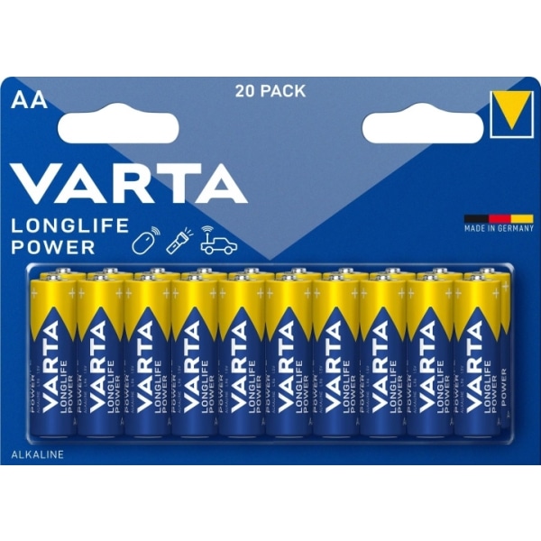 Varta Longlife Power AA 20 Pack