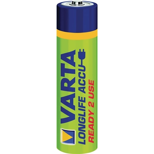 Varta Ladattava Ni-MH-Akku AAA | 1.2 V DC | 800 mAh | Esiladattu | 4-Blister-kortti