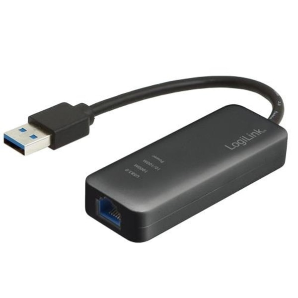 LogiLink USB 3.0 -> RJ45 Gigabit (UA0184) Sort