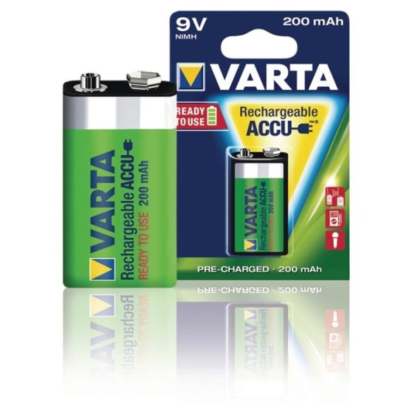 Varta Batteri NiMH LR22 8.4 V 200 mAh R2U 1-pack