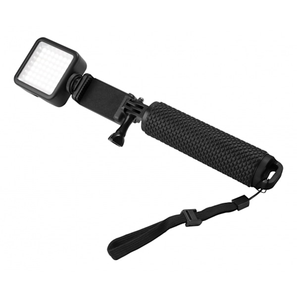 GadgetMonster Vlogging Stick LED-valolla varustettuna