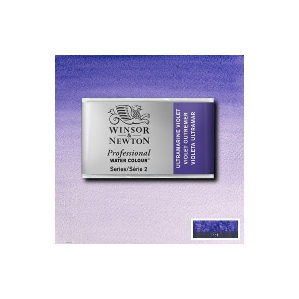 Prof Water Colour Pan/W Ultra Violet 672