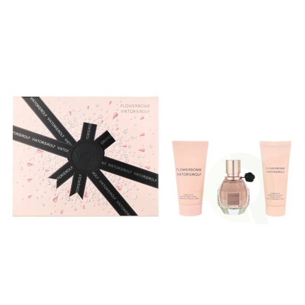 Viktor & Rolf Flowerbomb Giftset 120 ml Edp Spray 30ml/Body Loti