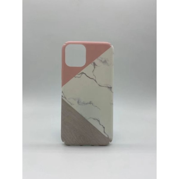 Marmorikuori kolmiosaisella marmorilla iPhone 11 Pro Maxille Flerfärgad