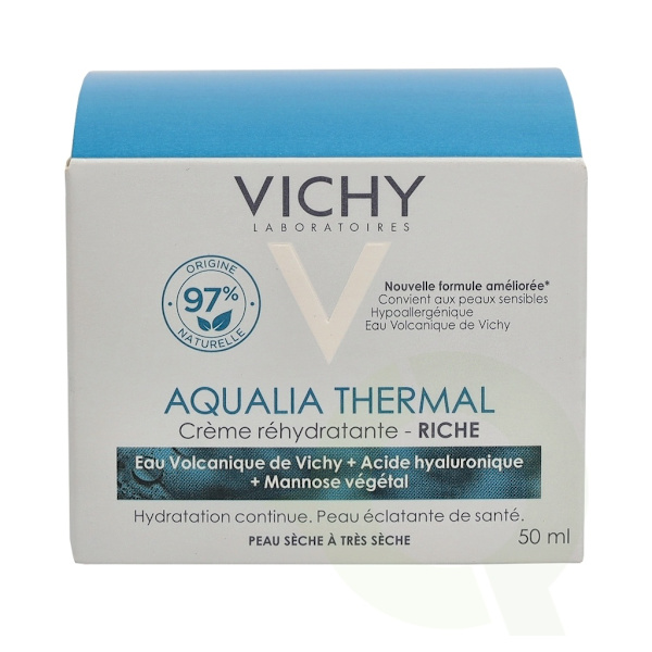 Vichy Aqualia Thermal Rich 48H Hydration 50 ml Rehydraterende Creame Rijk