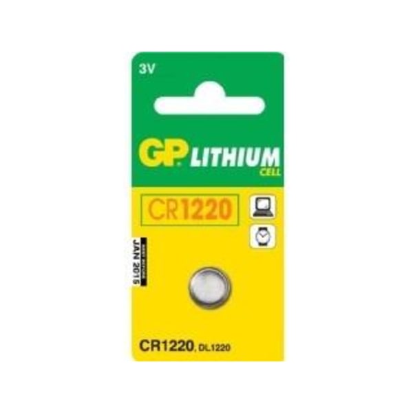 GP CR1220 3V 35mAh Lithium (2180)