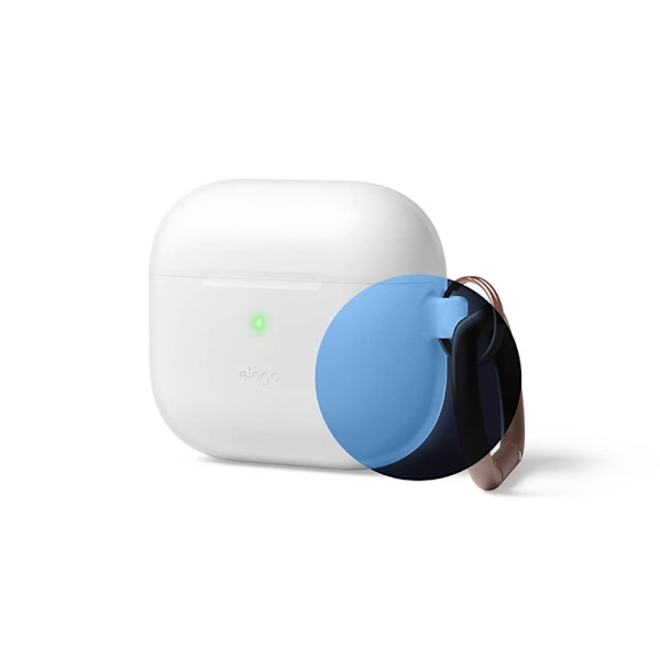 Elago AirPods 3 Silikonfodral Nightglow Blue