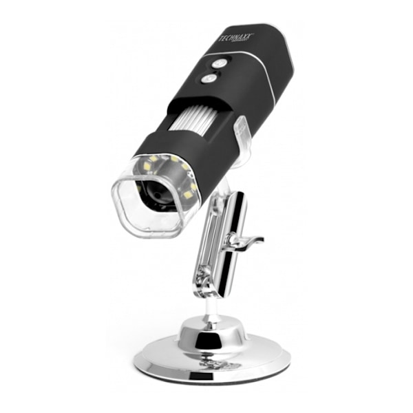 Technaxx WiFi FullHD Microscope TX-158 Svart, Silver