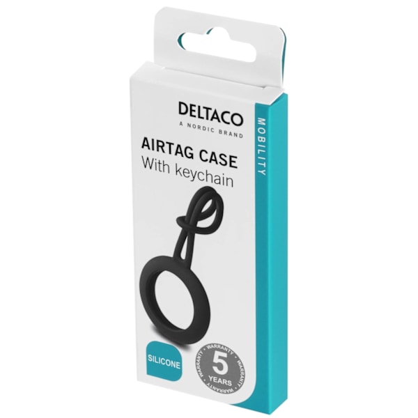 DELTACO Apple AirTag case, Silikon, Kamouflage