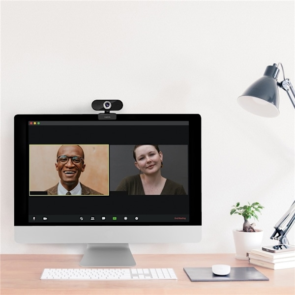 LogiLink Webbkamera HD 1080p med inbyggd mikrofon