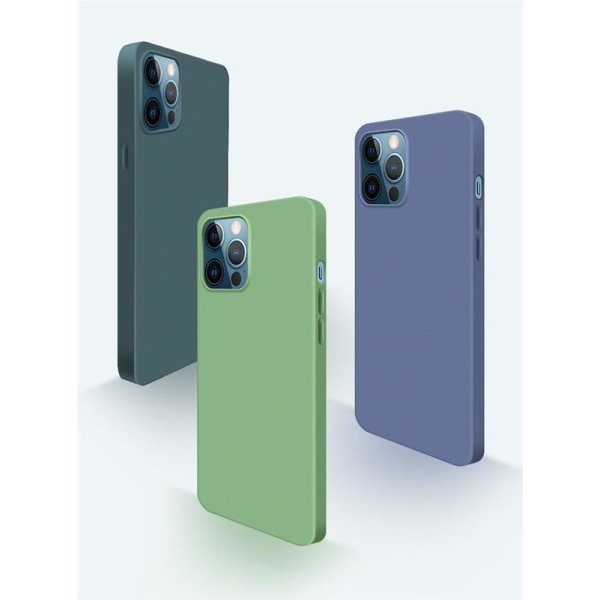 Silikoninen kännykkäkuori iPhone 12 minille, violetti Lila