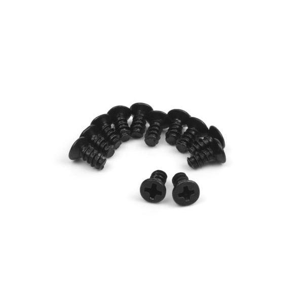 BLACKZON Countersunk Self Tapping Screws 6x6mm (12pcs)