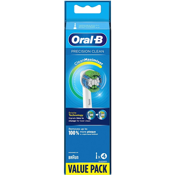Oral B Precision Clean - utbytesborste, 4 stycken