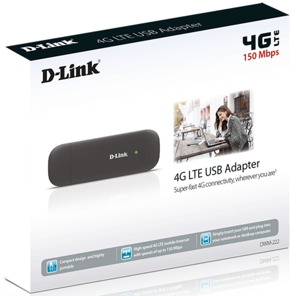 D-Link DWM-222 4G/LTE USB-adapter 150