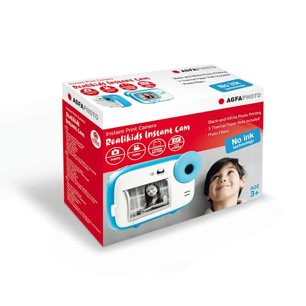 Agfa PHOTO Instant Print Camera Realikids Blue