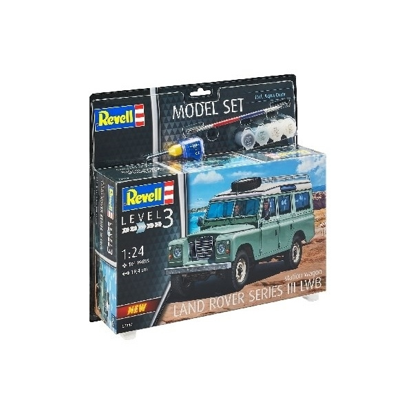 Revell 1:24 Model Set Land Rover Series III