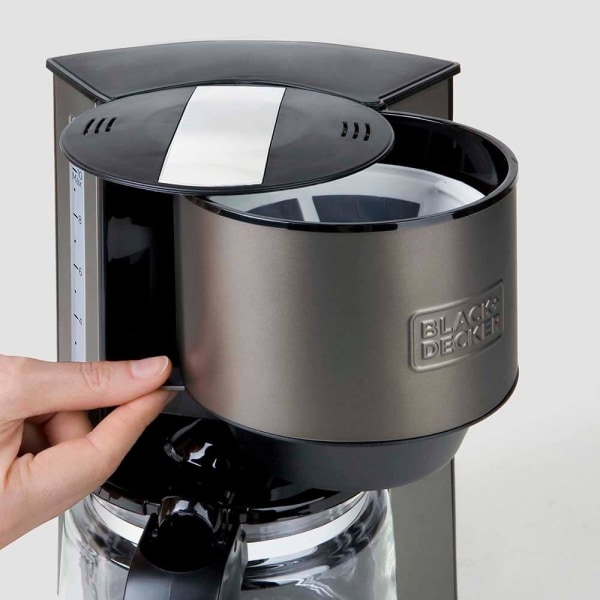 BLACK+DECKER Kaffemaskine LCD Timer 1000W