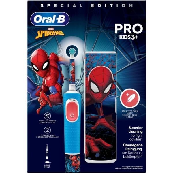 Oral B Vitality Pro Kids Spider-Man - sähköhammasharja