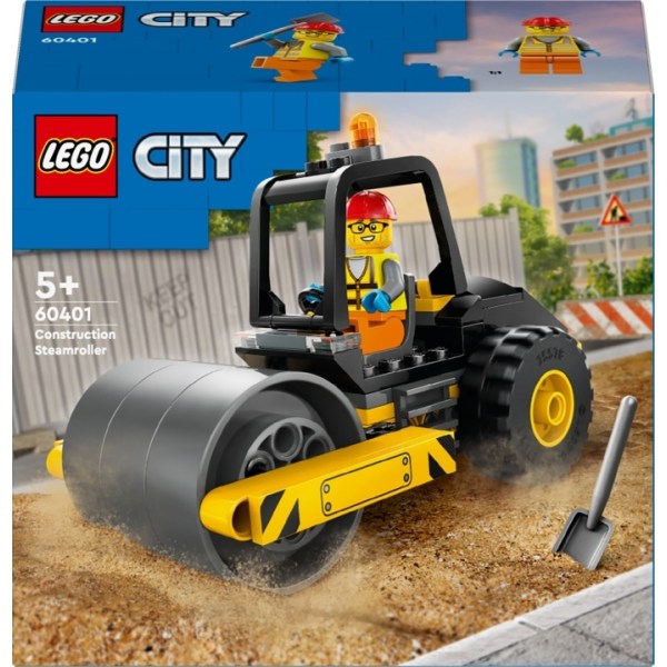 LEGO City Great Vehicles 60401  - Rakennustyömaan tiejyrä