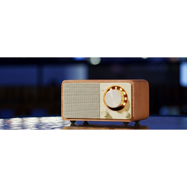 Sangean WR7 - Miniradio, Valnöt