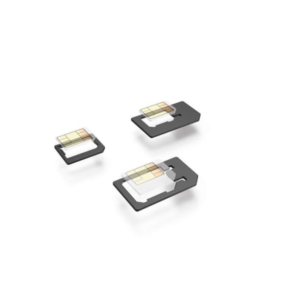 HAMA SIM Adapter 5-delt sæt til Nano Micro og Standard