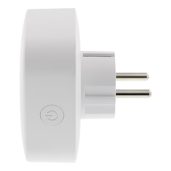 DELTACO SH-P01E Smart Home Plug with energy monitoring, 2.4GHz, white