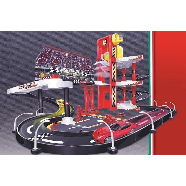 Ferrari racing garage incl. 1 car 1:43