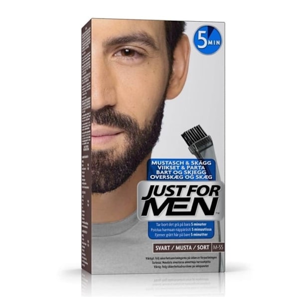 Just for men Moustache & Beard - Real Black M55