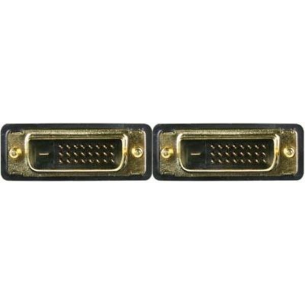 DELTACO DVI monitorkabel Dual Link, DVI-D ha - ha 5m (DVI-600C)