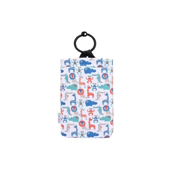 RADICOVER Strålingsbeskyttende Babyalarm Pose Large Babyprint Vit