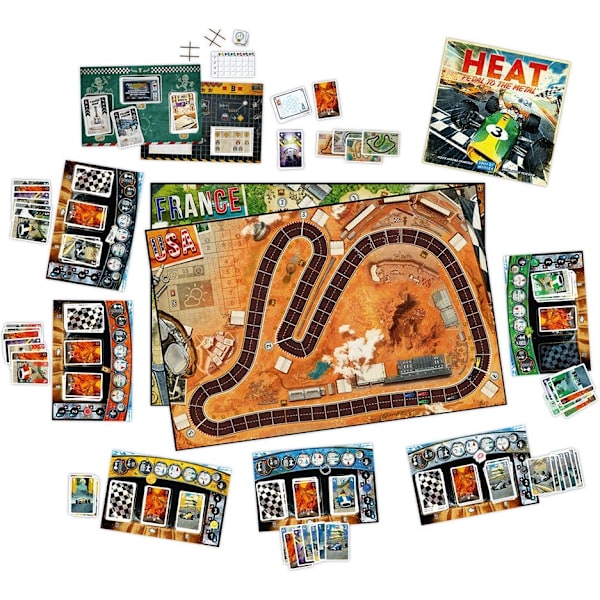 Days of Wonder Heat Pedal to the Metal Nordic brädspel