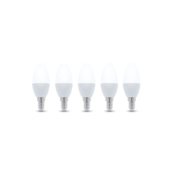 LED-Lampa E14, C37, 3W, 230V, 4500K 5-pack, Vit neutral