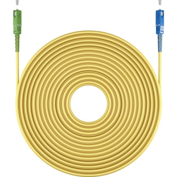 Goobay Lyslederkabel (FTTH), Singlemode (OS2) Yellow, gul (Simpl