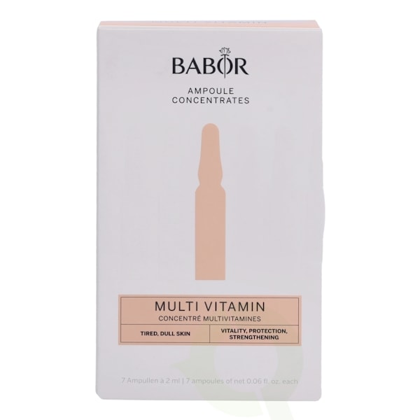 Babor Multi Vitamin Ampoule Concentrates 14 ml 7x2ml - Tired, Dull Skin
