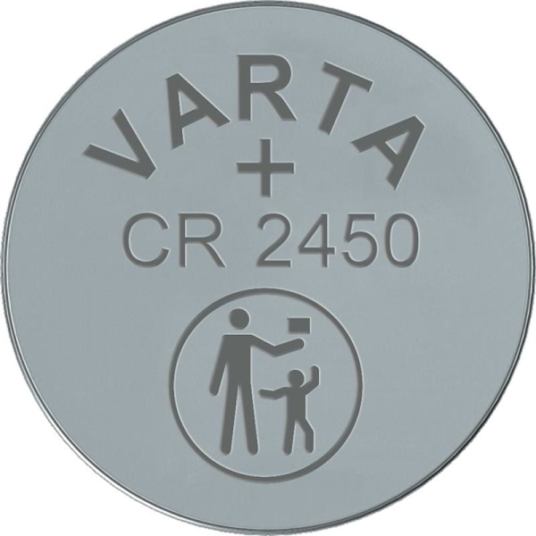 Varta CR2450 3V Lithium Knappcellsba