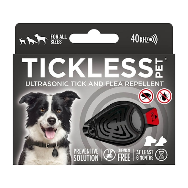 TICKLESS Fästingskydd Pet Svart
