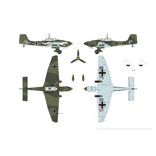 Airfix Junkers JU87B-2/R-2 1:48