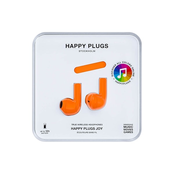 Happy Plugs Kuuloke Joy In-Ear TWS Oranssi Orange